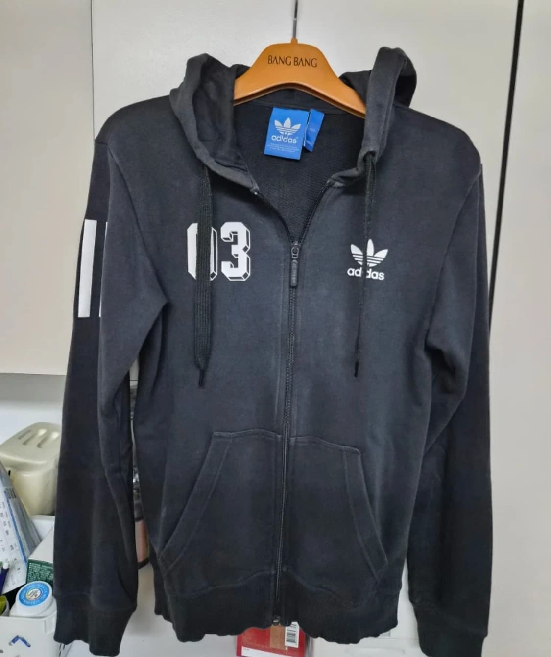 빈티지)85 여자 아디다스 후드집업 상품이미지1