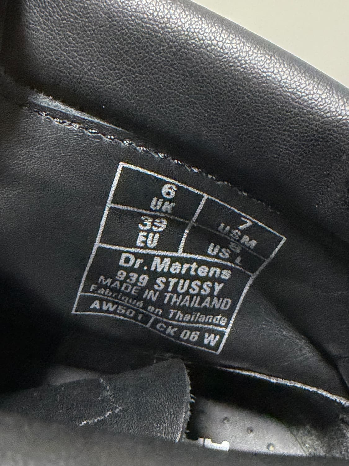 닥터마틴 스투시 콜라보 39사이즈  상품이미지6
