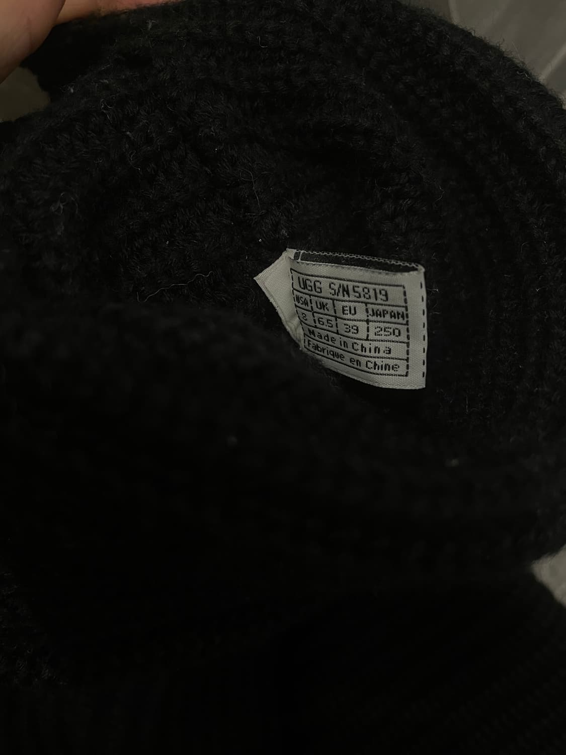 Ugg 어그 니트부츠 250 상품이미지5