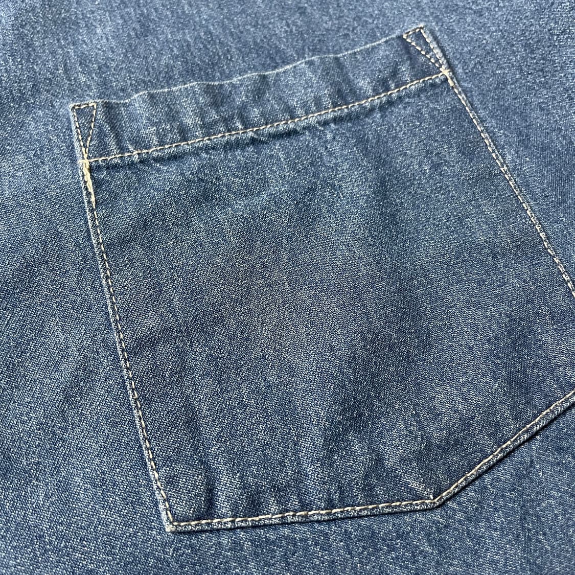 PORT AUTHORITY 빈티지 코튼 데님 셔츠 A00644 상품이미지4