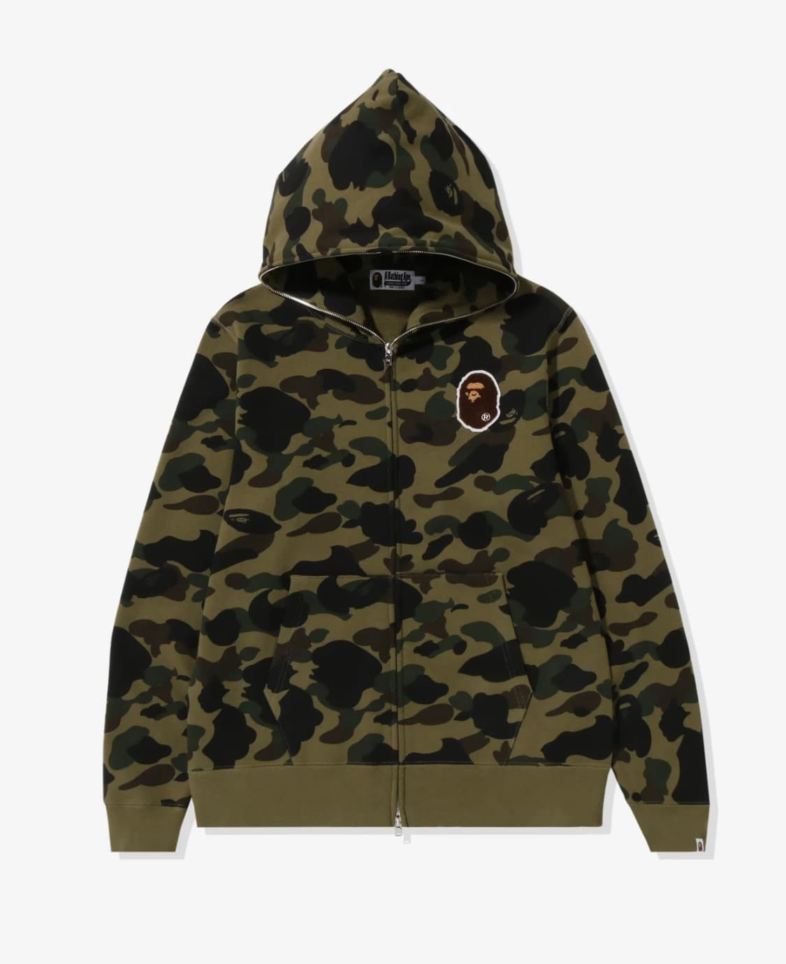 베이프 카모 패치 후드집업 XXXL BAPE CAMO PATCH HOOD 상품이미지1