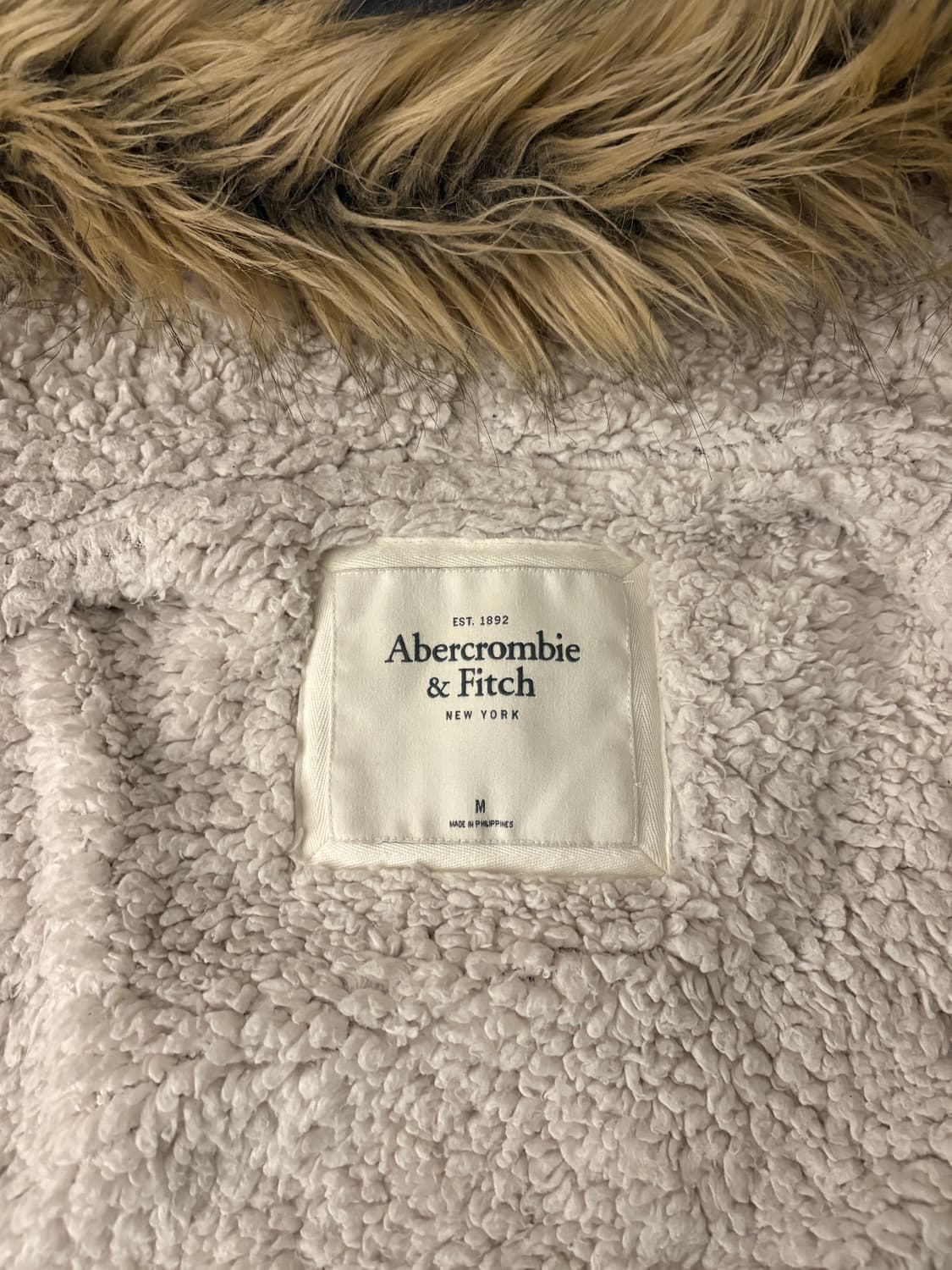 아베크롬비 퍼 후드집업 상품이미지2