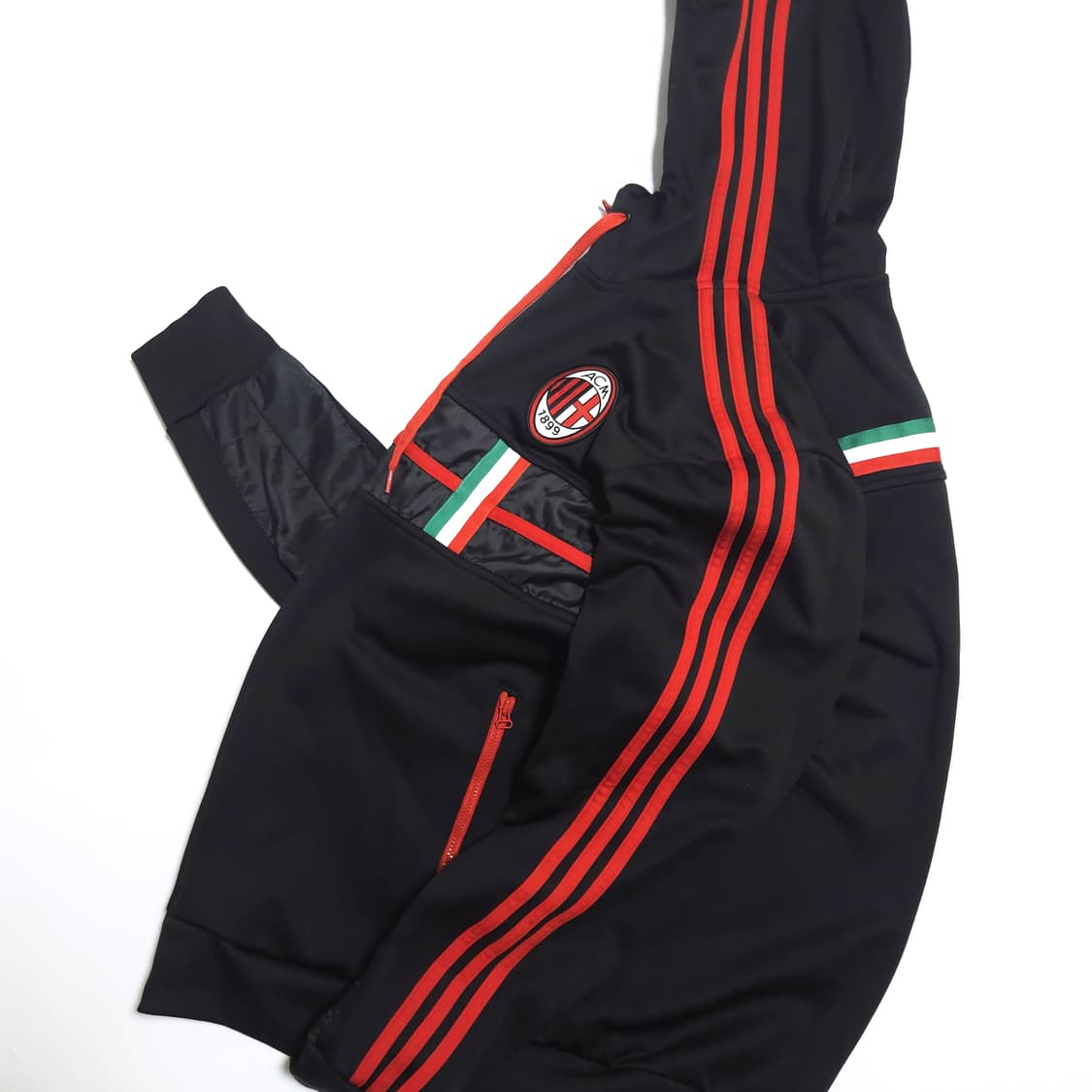 아디다스 12-13 AC밀란 앤섬 트랙탑 져지 자켓 상품이미지4