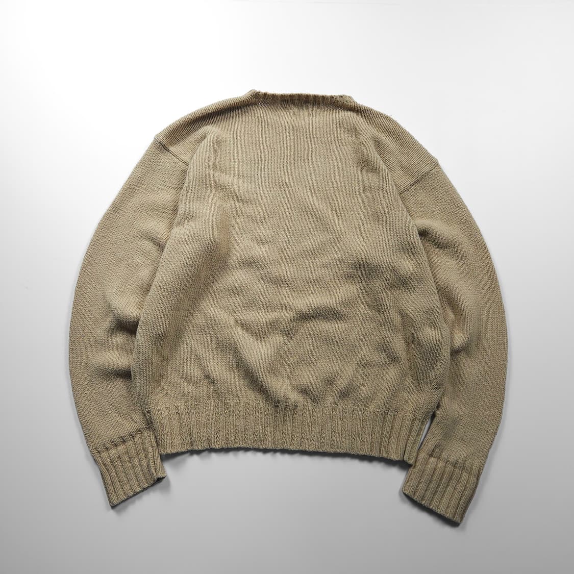 폴로 랄프로렌 포니 로고 박시핏 니트 브라운 (XL) 상품이미지2