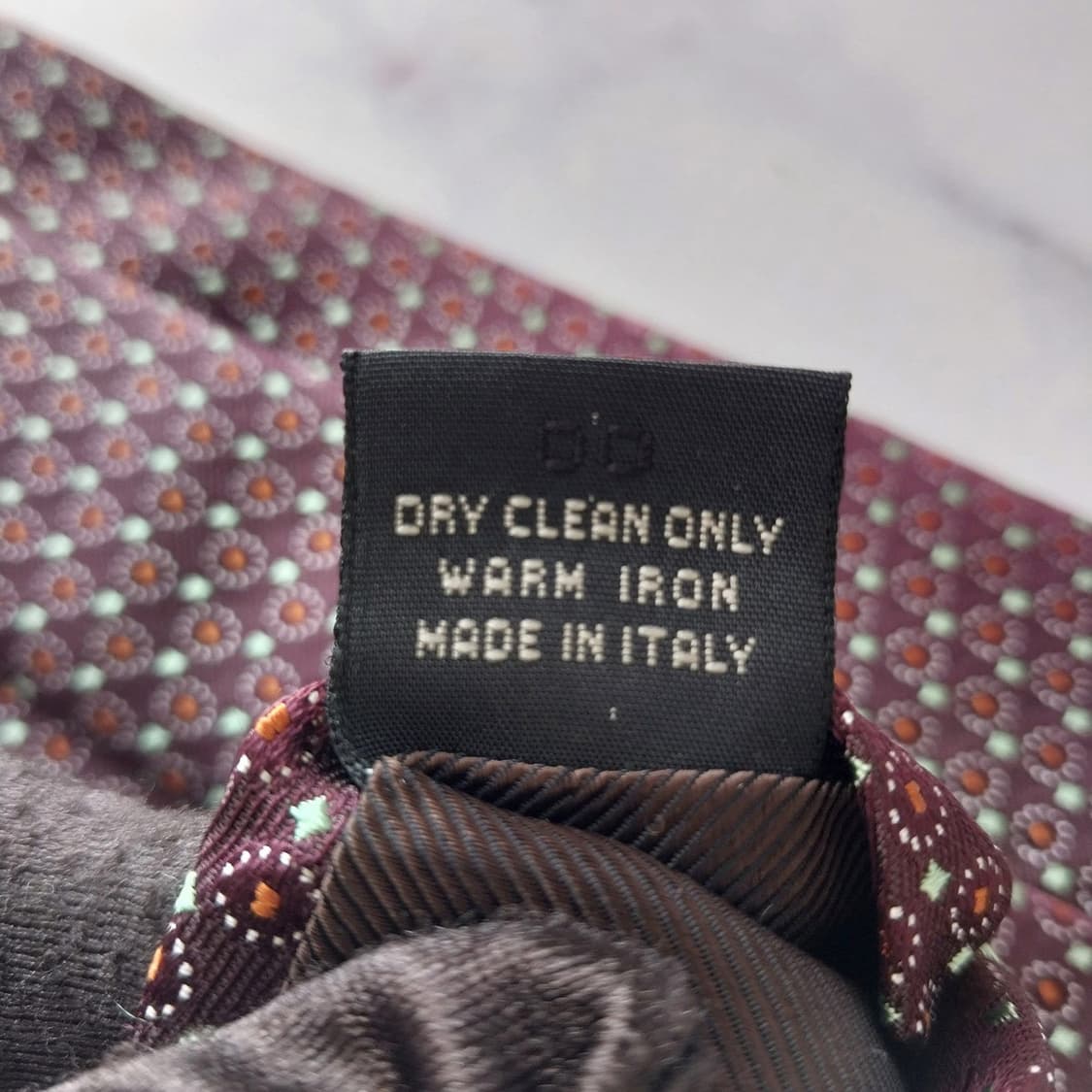 제냐 실크 브라운 자카드 패턴 넥타이 9.2cm A+등급 K1710
 상품이미지9