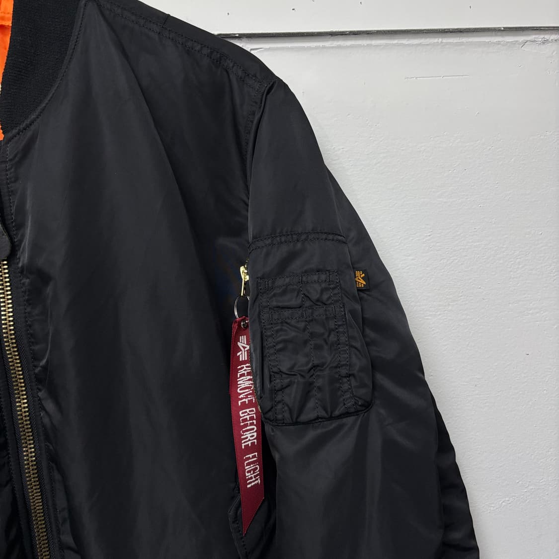 알파인더스트리 블랙 MA-1 상품이미지4