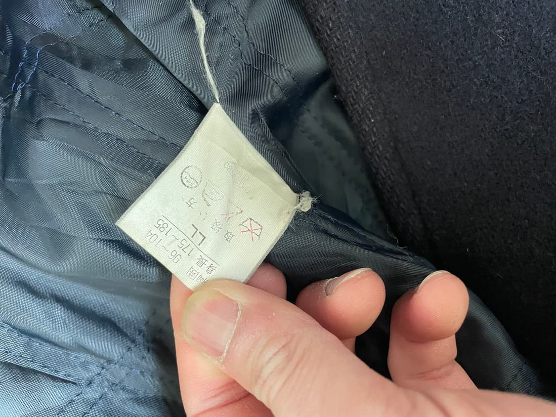 Harvard 빈티지 네이비 피코트 J03778 상품이미지5