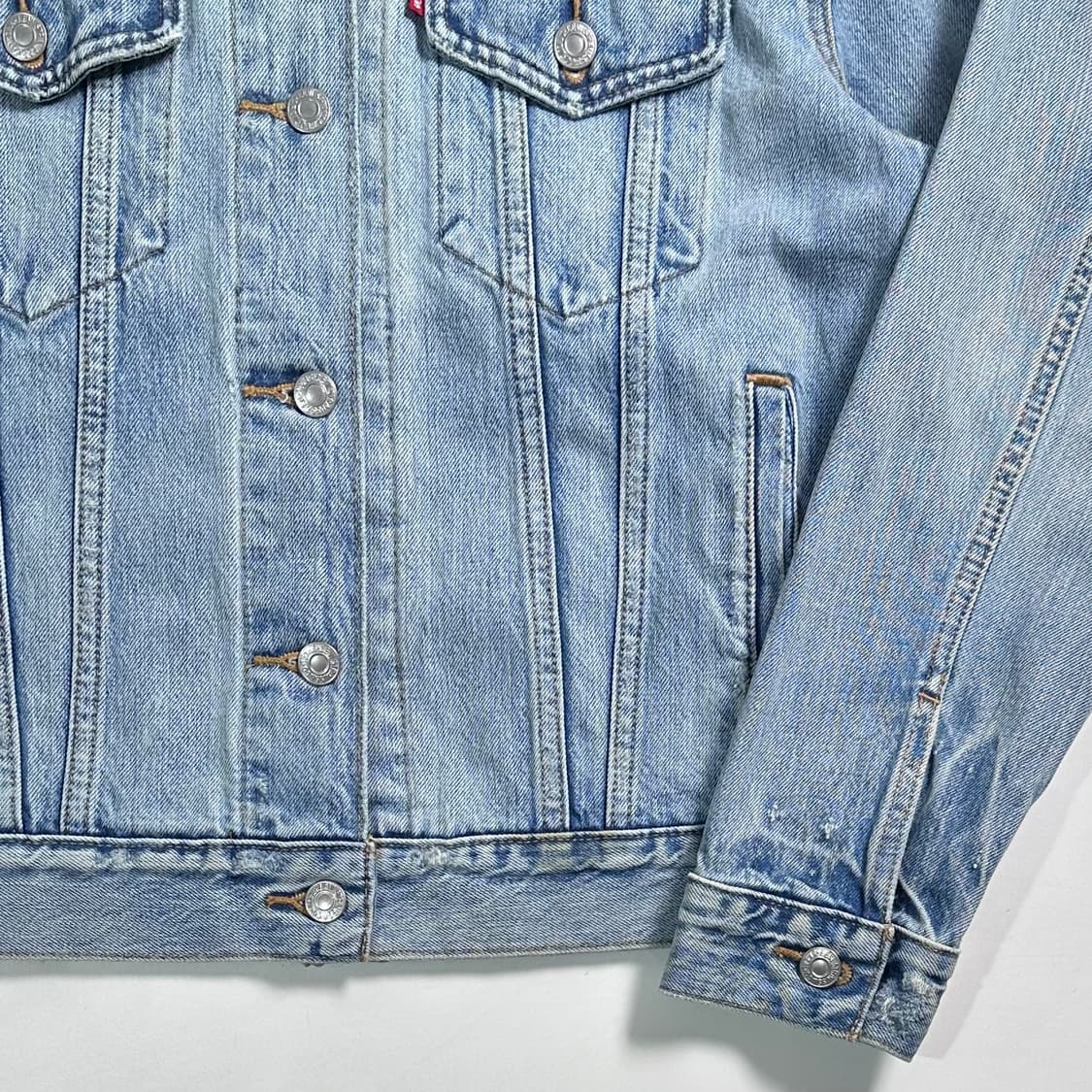 리바이스 연청 데님 자켓 상품이미지4