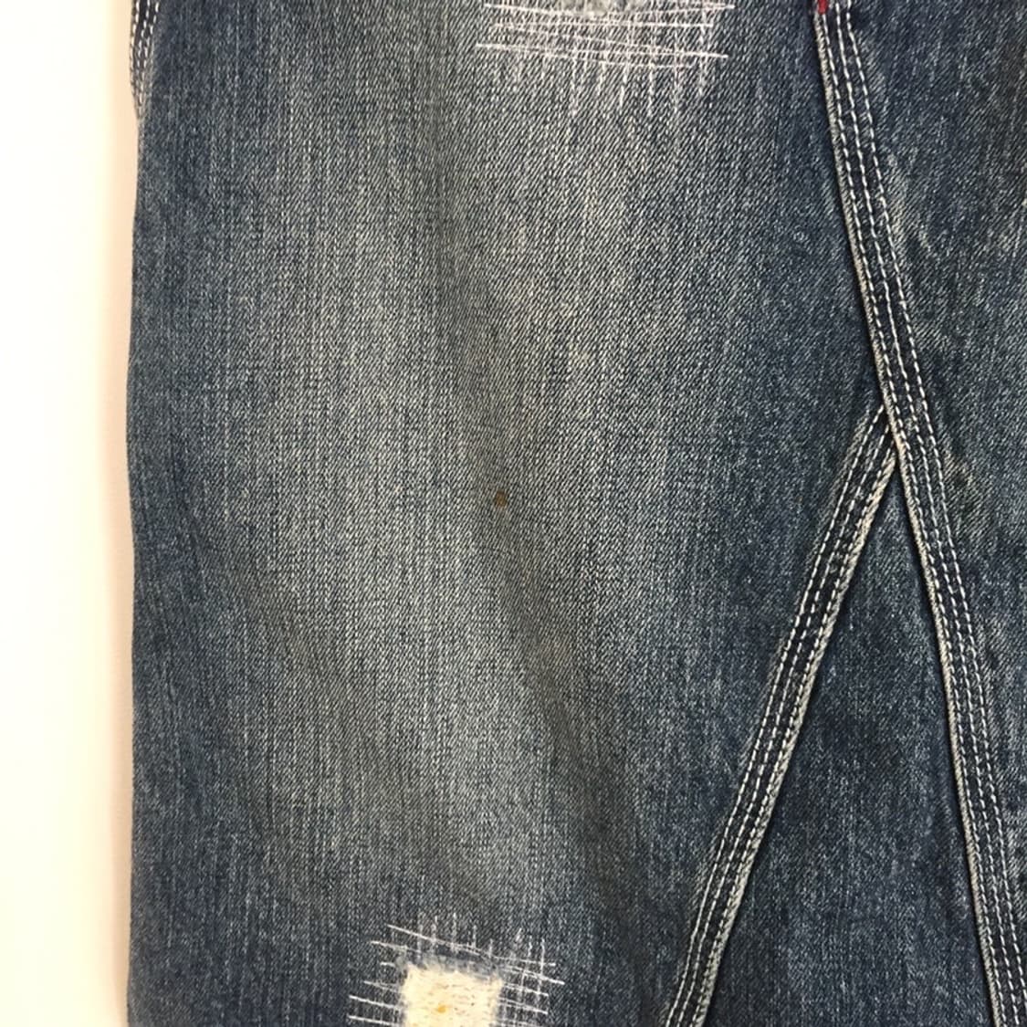 767. lowrise denim midi SK 상품이미지4