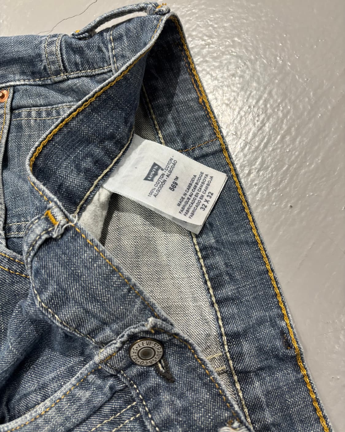 00‘s 리바이스 569 데님 팬츠   상품이미지7