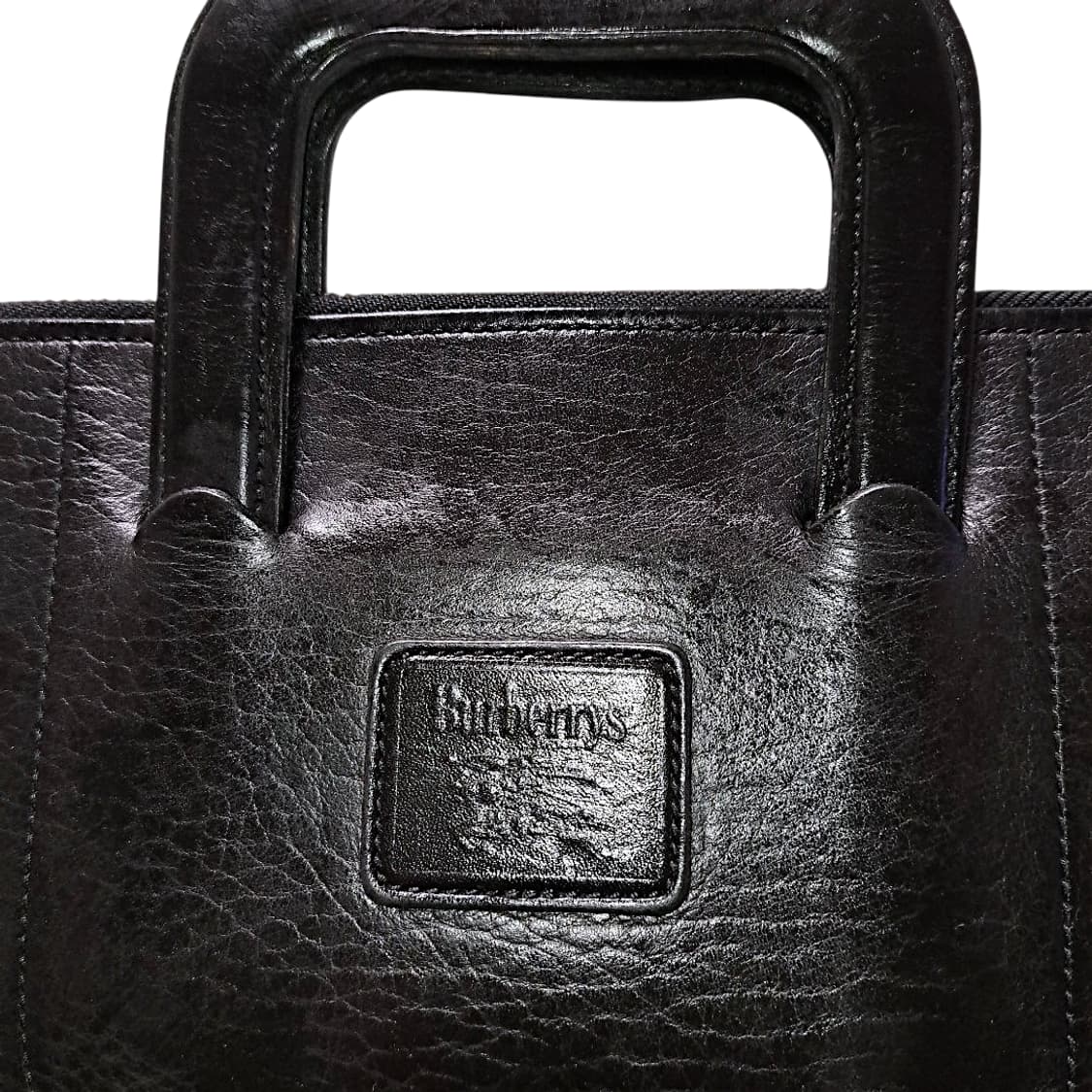 버버리 소가죽 브리프케이스 y2k 상품이미지10