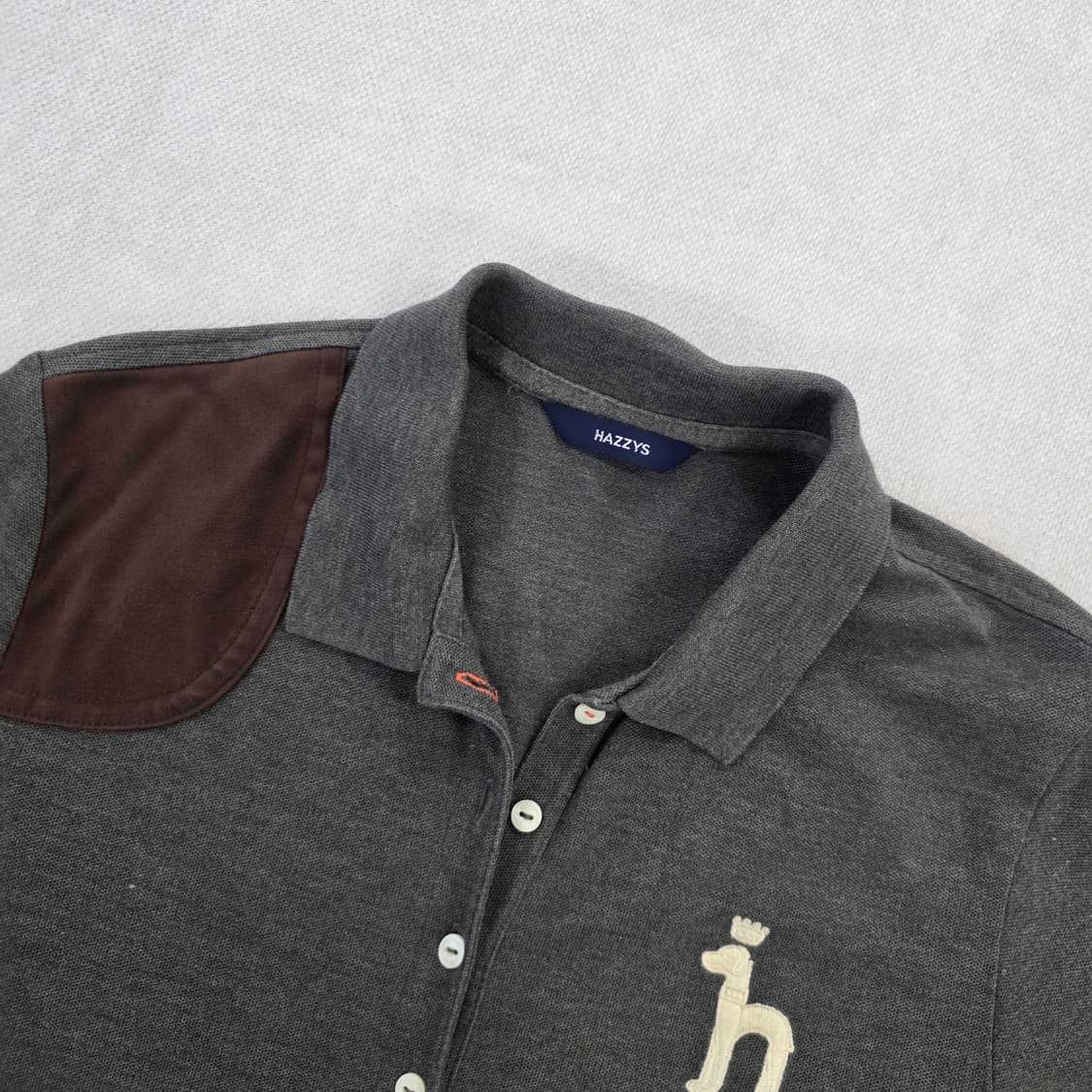 실측 헤지스 반팔 카라 원피스 0225J 상품이미지2