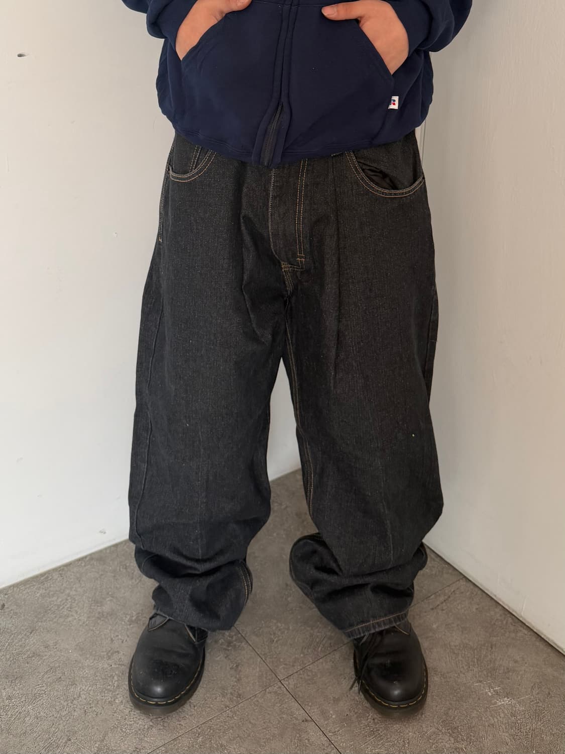 로카웨어 자수 힙합팬츠 상품이미지5