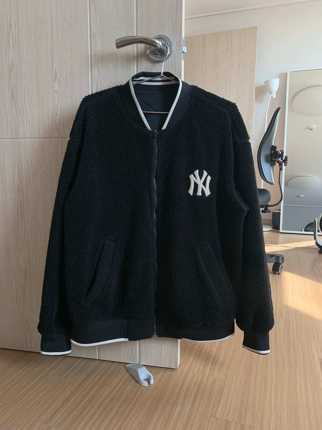 MLB 리버시블 양면 블루종 상품이미지1