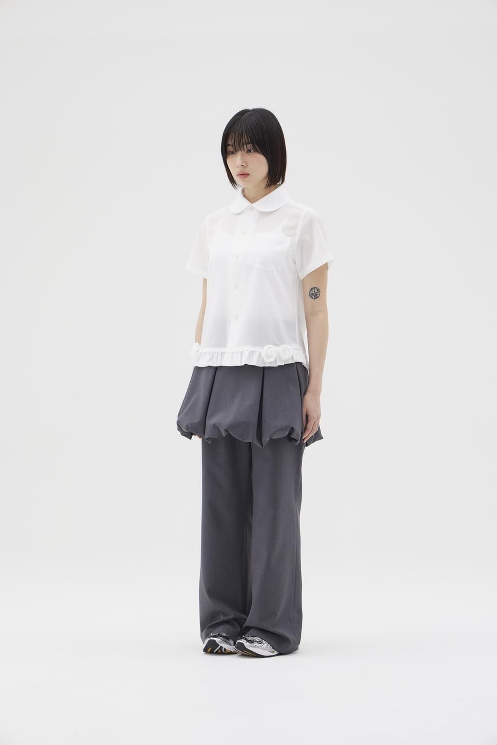 BOCBOK SPRING SCHOOL PANTS (GREY) 상품이미지4