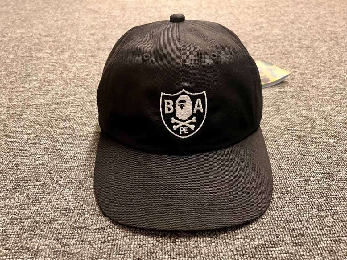 BAPE 베이프 블랙 볼캡 새제품  상품이미지2
