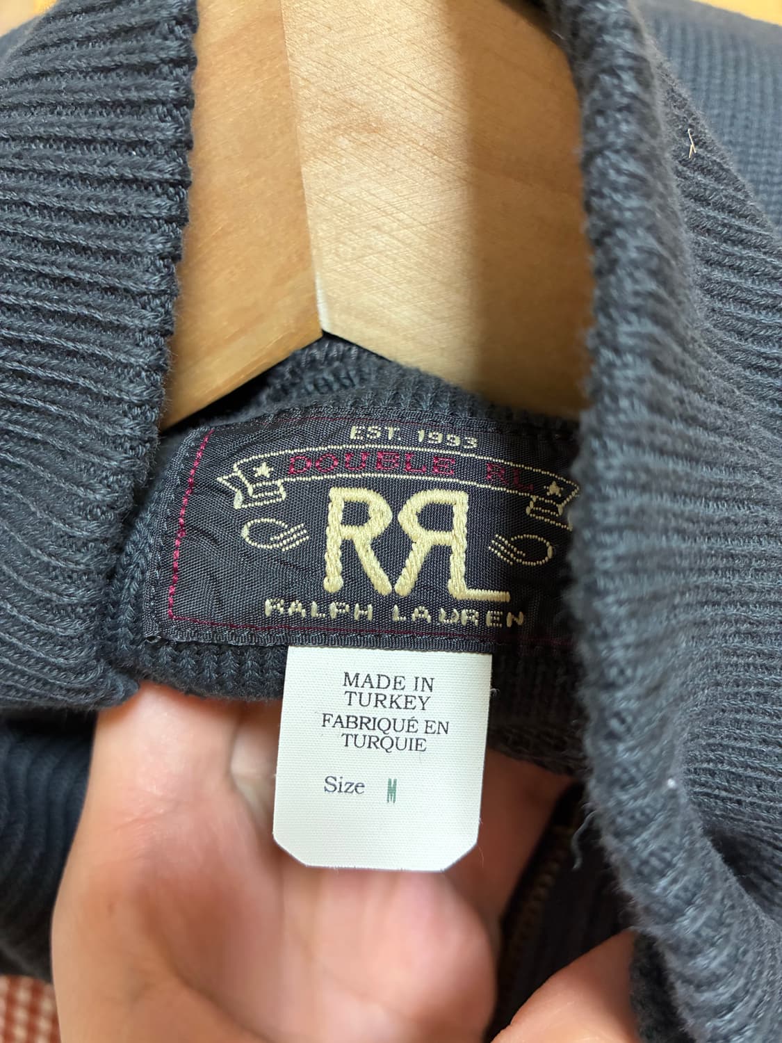 RRL ss25  UNION HALF ZIP UP  상품이미지4