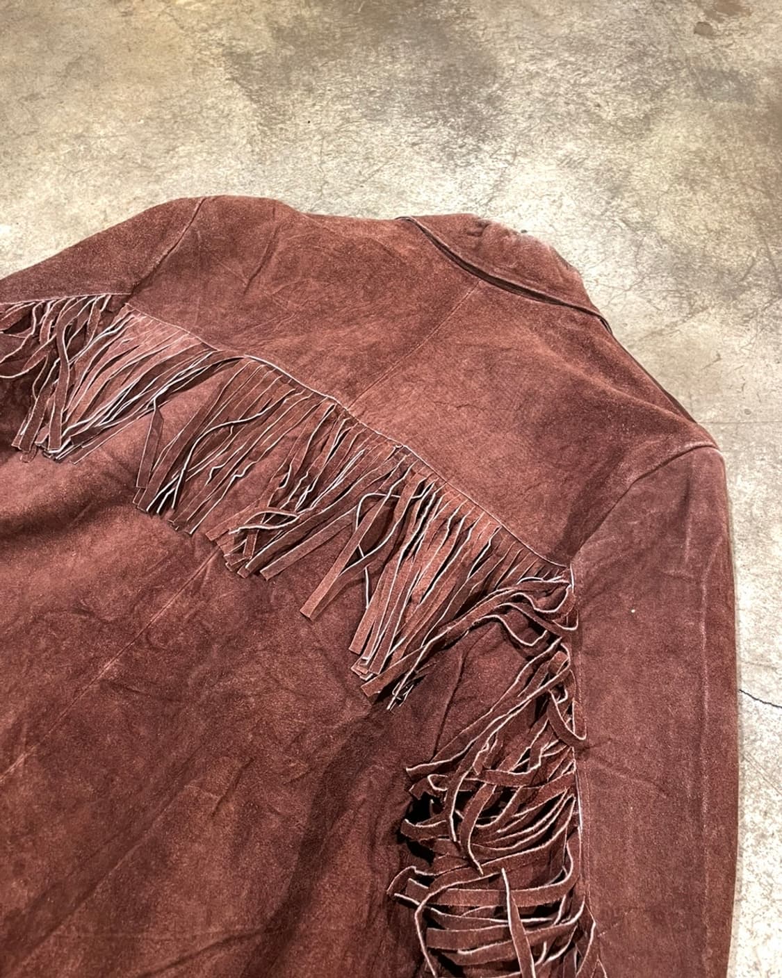 스웨이드 프린지 디테일 웨스턴 자켓 (B5114) 상품이미지9