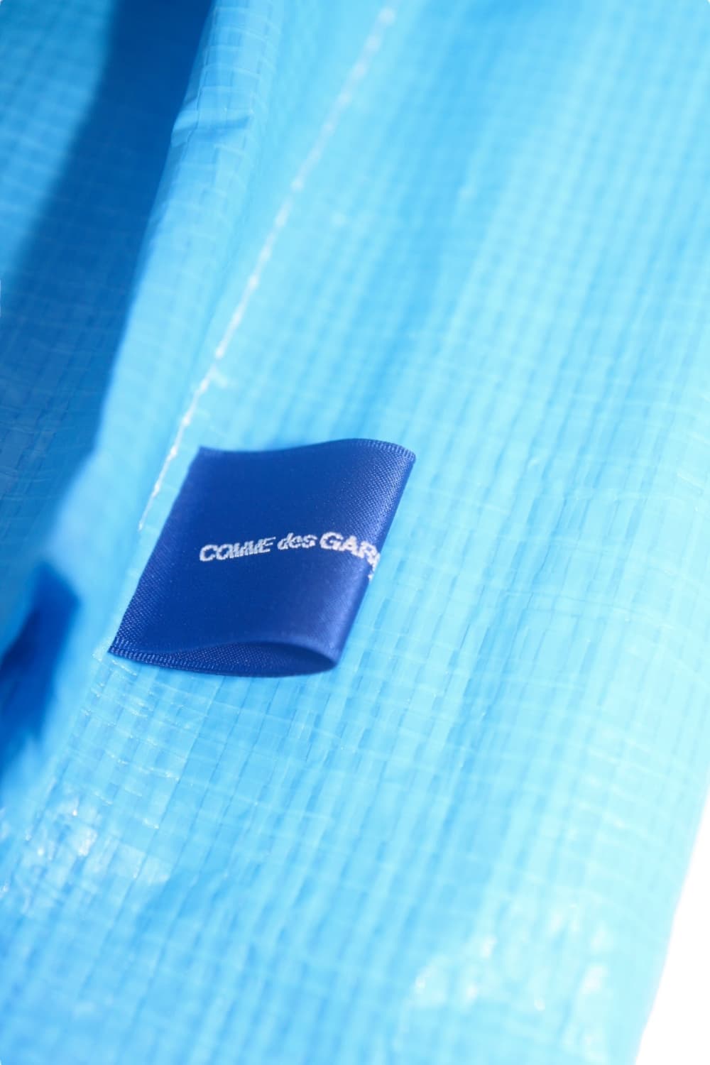 꼼데가르송 셔츠 라인 블루 타포린 백팩 상품이미지7