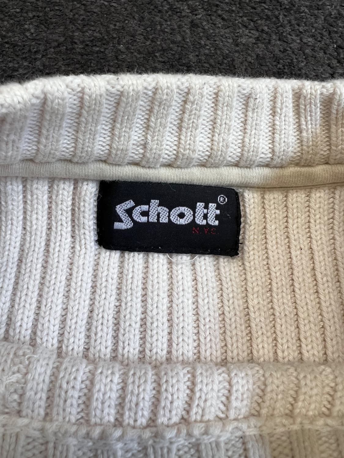 쇼트 N.Y.C. 코튼 립 니트 상품이미지6