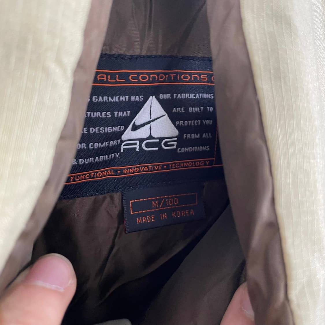 나이키 ACG 구스다운 조끼패딩 M 상품이미지4