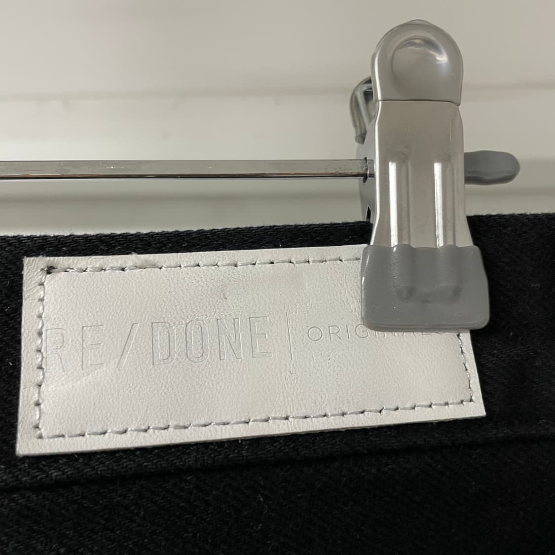 RE/DONE 리던 블랙 데님 팬츠 27(W) 상품이미지5