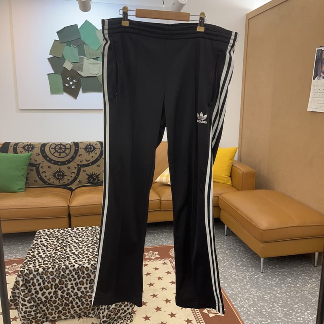 아디다스 흑탭 슈퍼스타 오리지널 삼선 트랙팬츠 100 C09077 상품이미지3