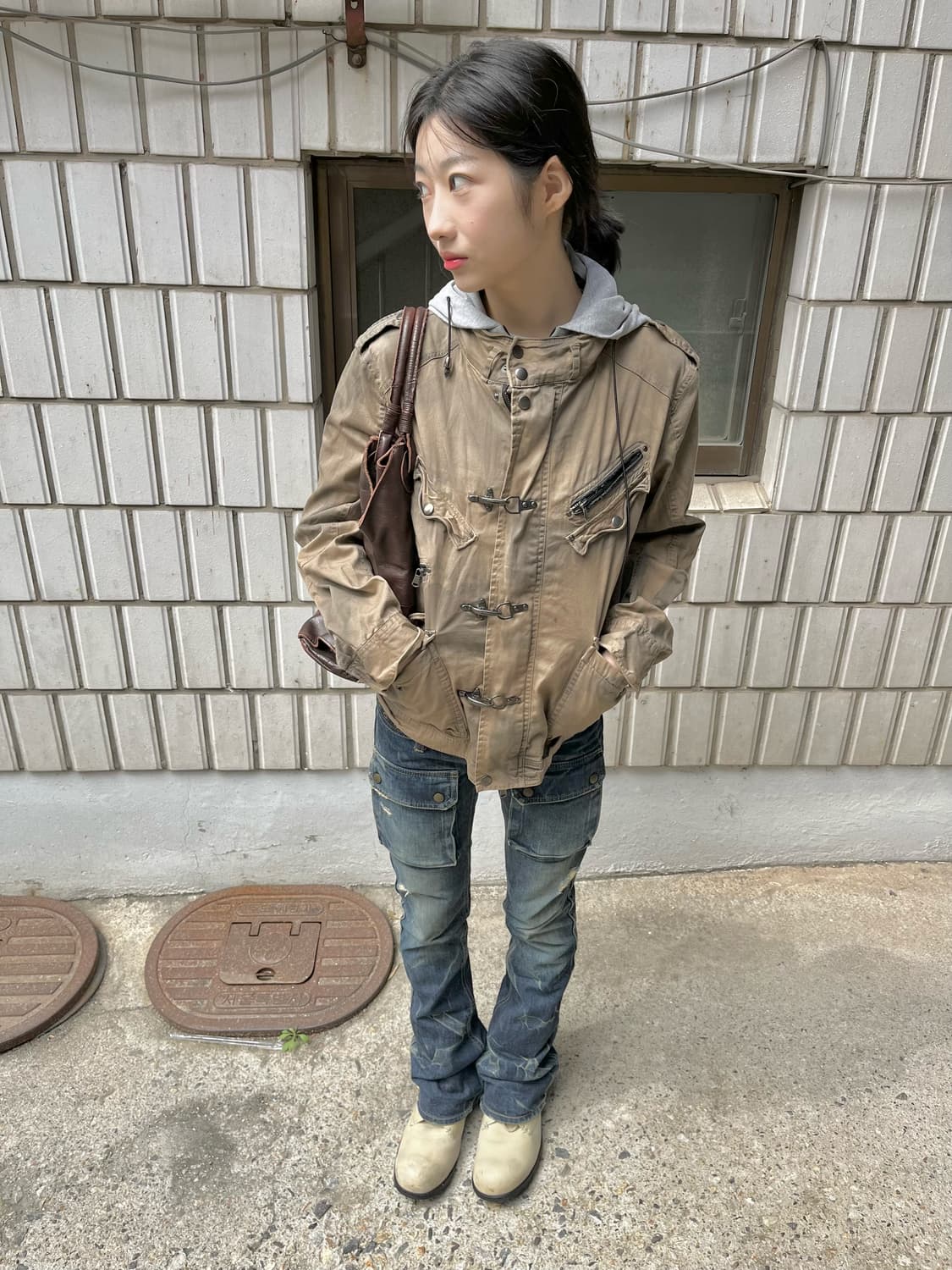 히스테릭 글래머 디스트로이드 부츠컷 플레어 진 상품이미지9