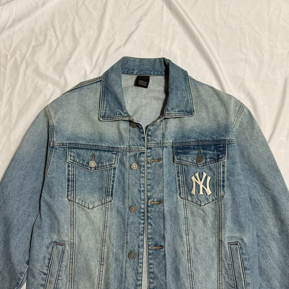 MLB 빅로고 데님자켓 NY 상품이미지2