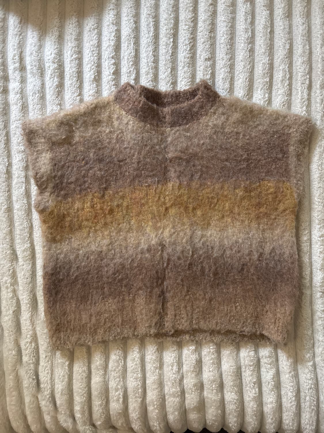 자라 믹스 울 니트 베스트 상품이미지1