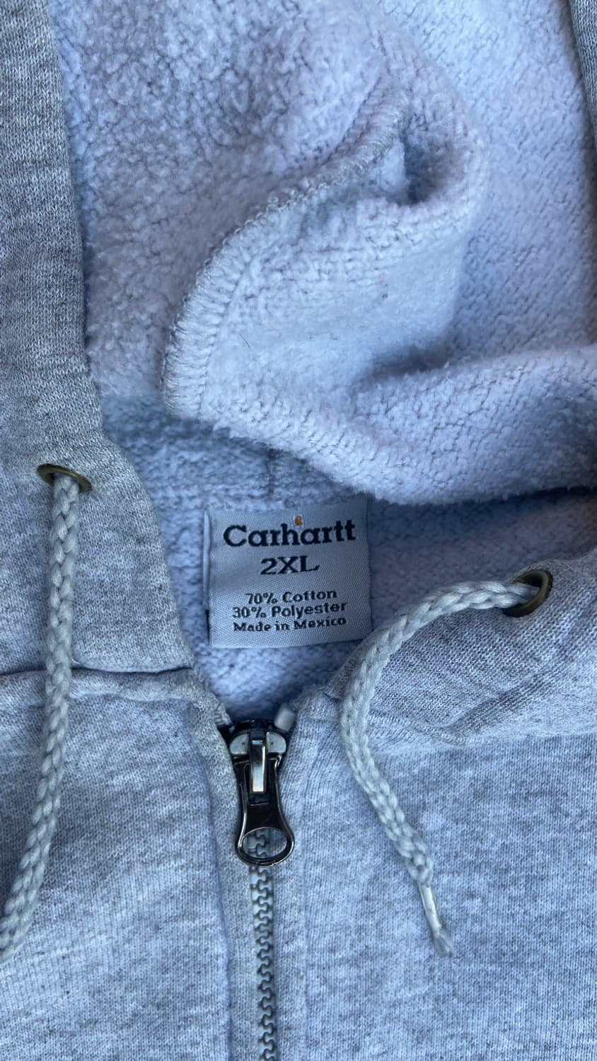 칼하트 슈퍼 오버사이즈 후드집업 상품이미지2