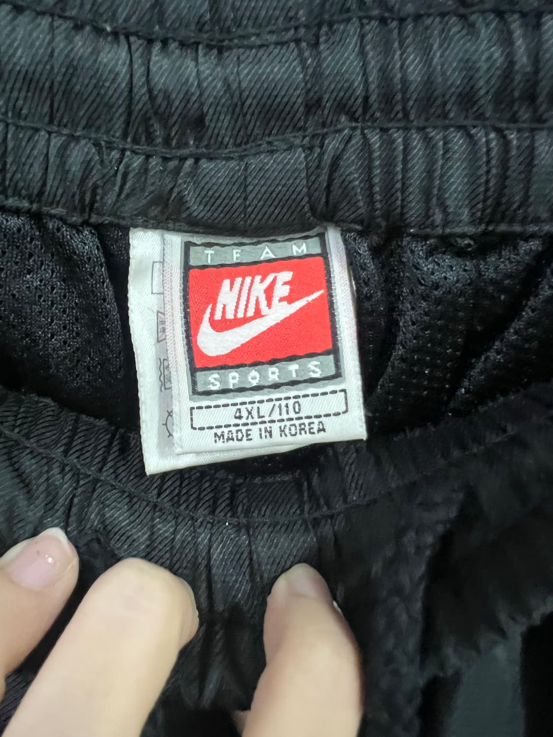 나이키 블랙 조거 팬츠  상품이미지2