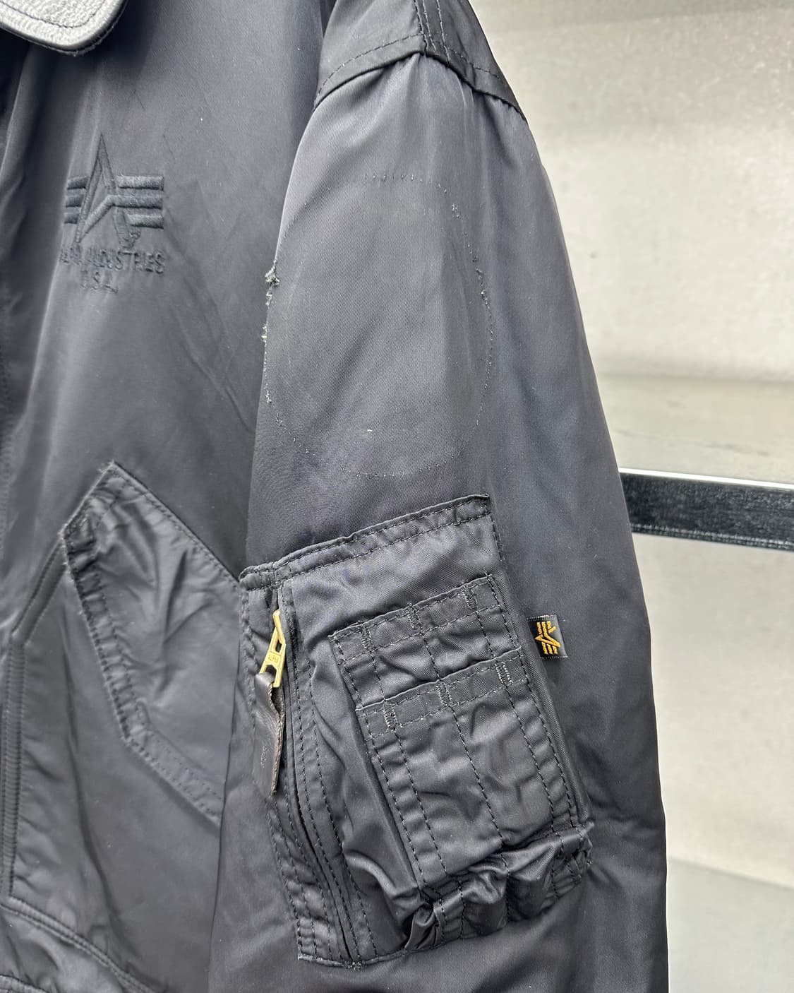 (L)ALPHA FLT 45/9 항공점퍼-M1511 상품이미지5