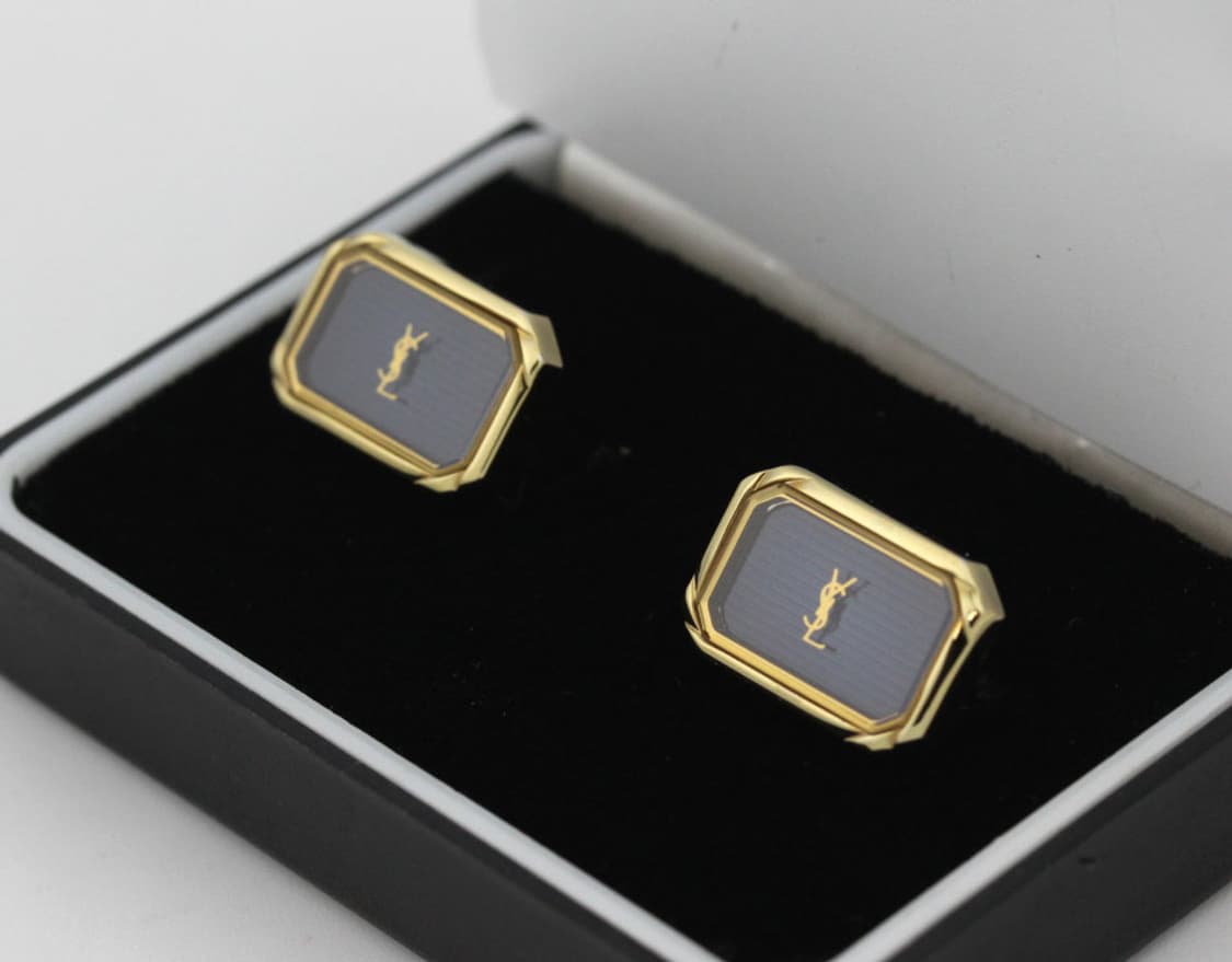 입생로랑 A+등급 남자 명품 커프스 빈티지 상품이미지1