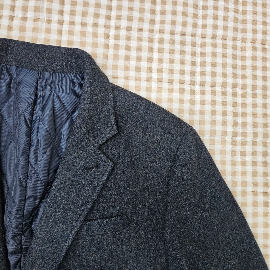 케인 울100 블레이저 자켓 남자100 상품이미지3