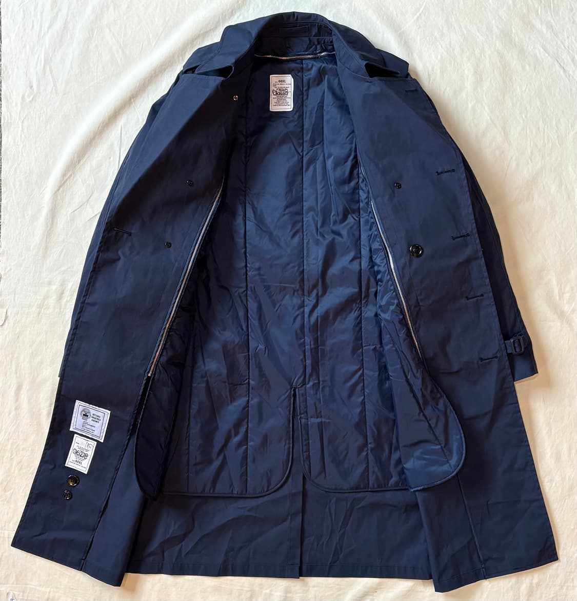 [44XL] USAAF All Weather Coat Navy 상품이미지5