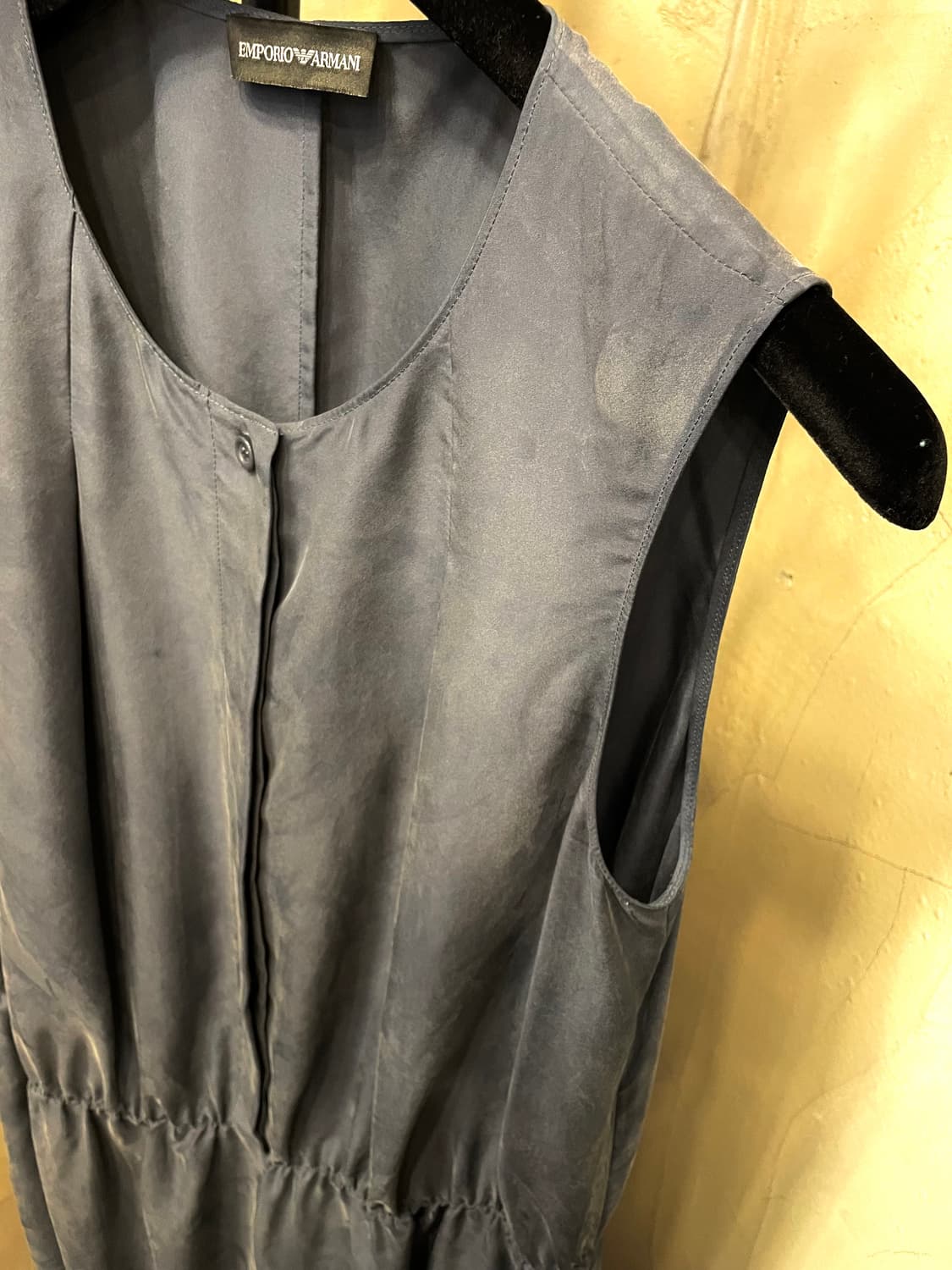 엠프리오 아르마니 실크 셔링 원피스 55 상품이미지4