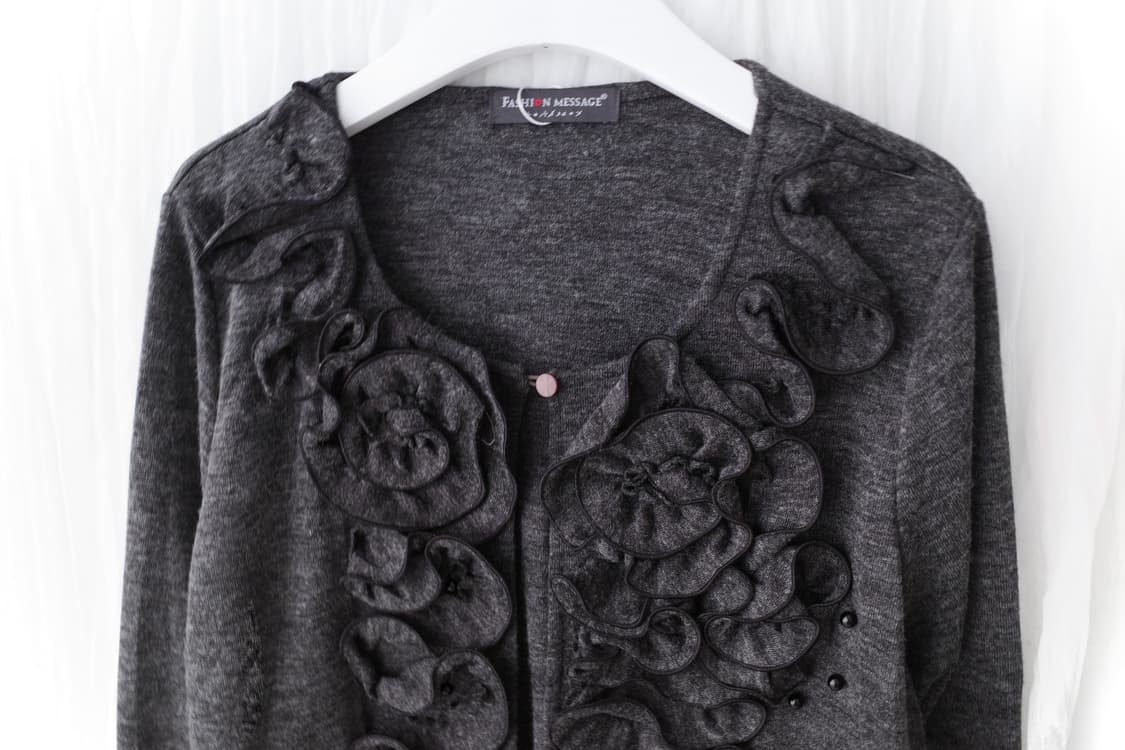 frill flower cardigun 상품이미지3