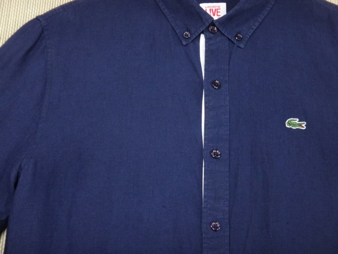 (105) 라코스테 라이브 린넨 하절기 남성 긴팔 셔츠 상품이미지6