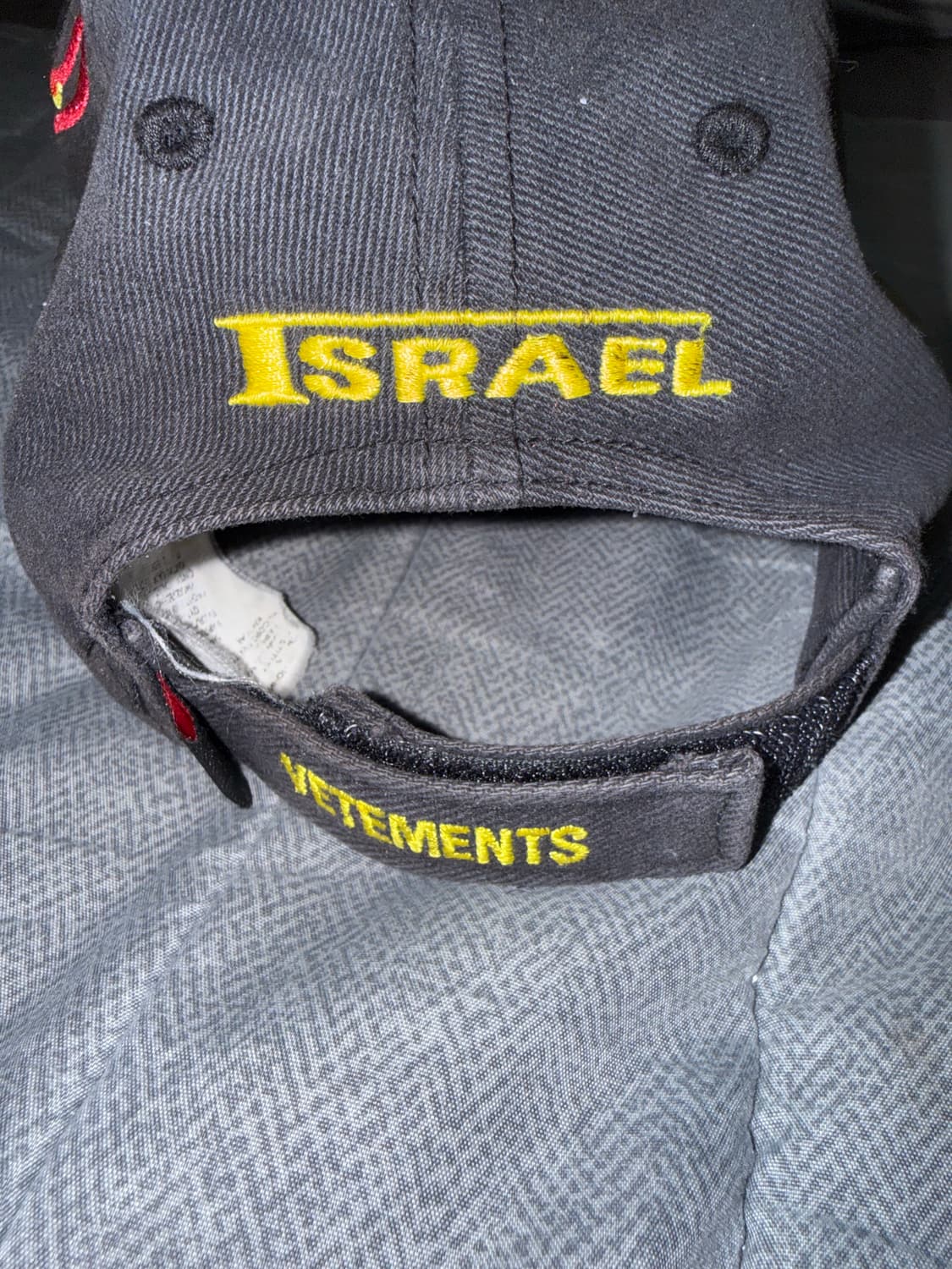 Vetements 리복 콜라보 이스라엘 캡 (모자) 상품이미지2