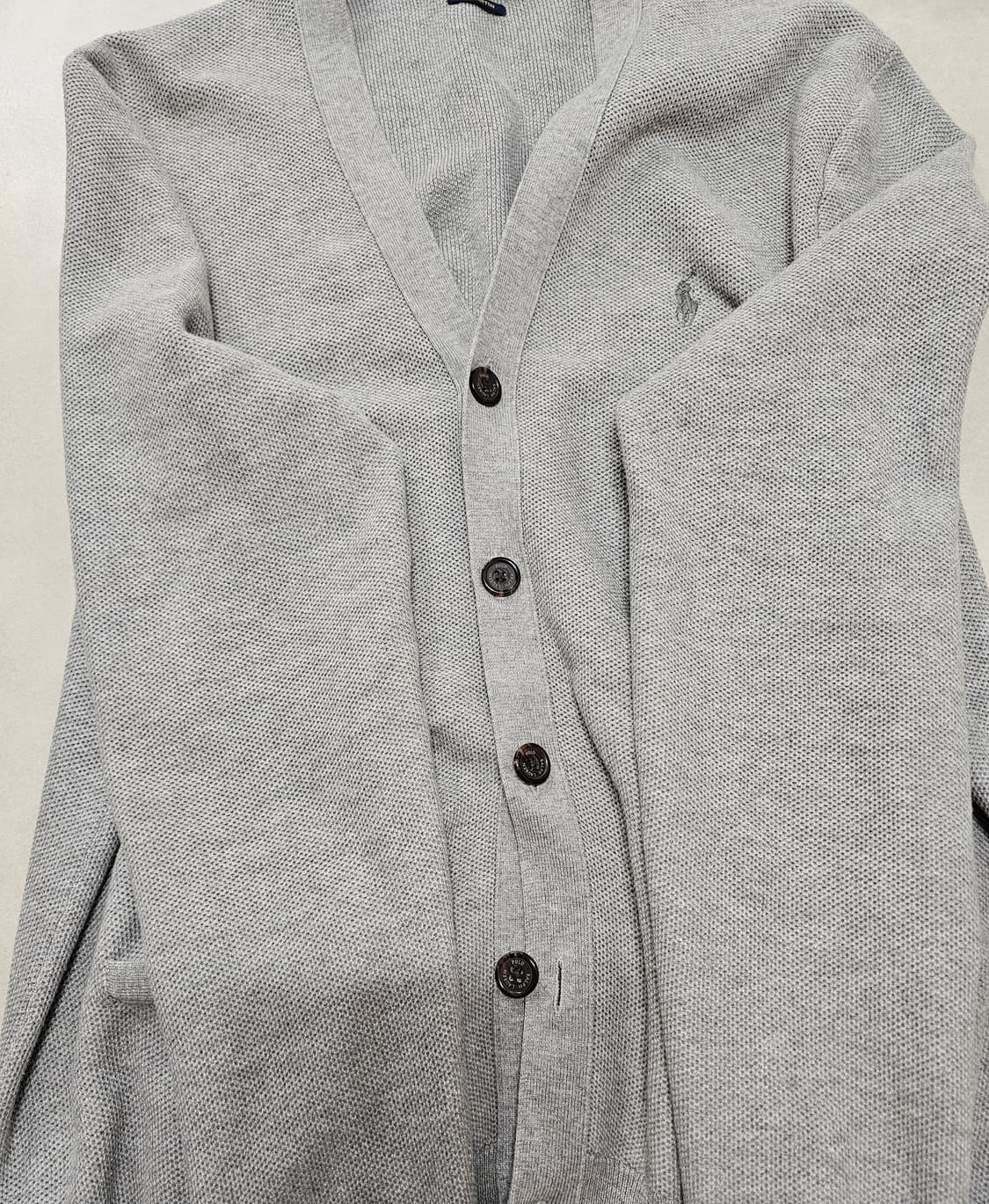 폴로 피마코튼 가디건 L 상품이미지3