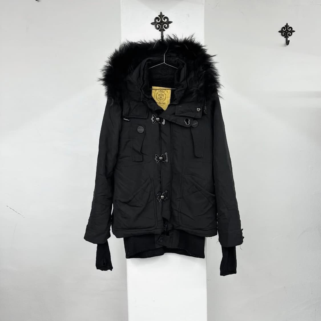 Sly 00’s buckle detail fur jacket 상품이미지5