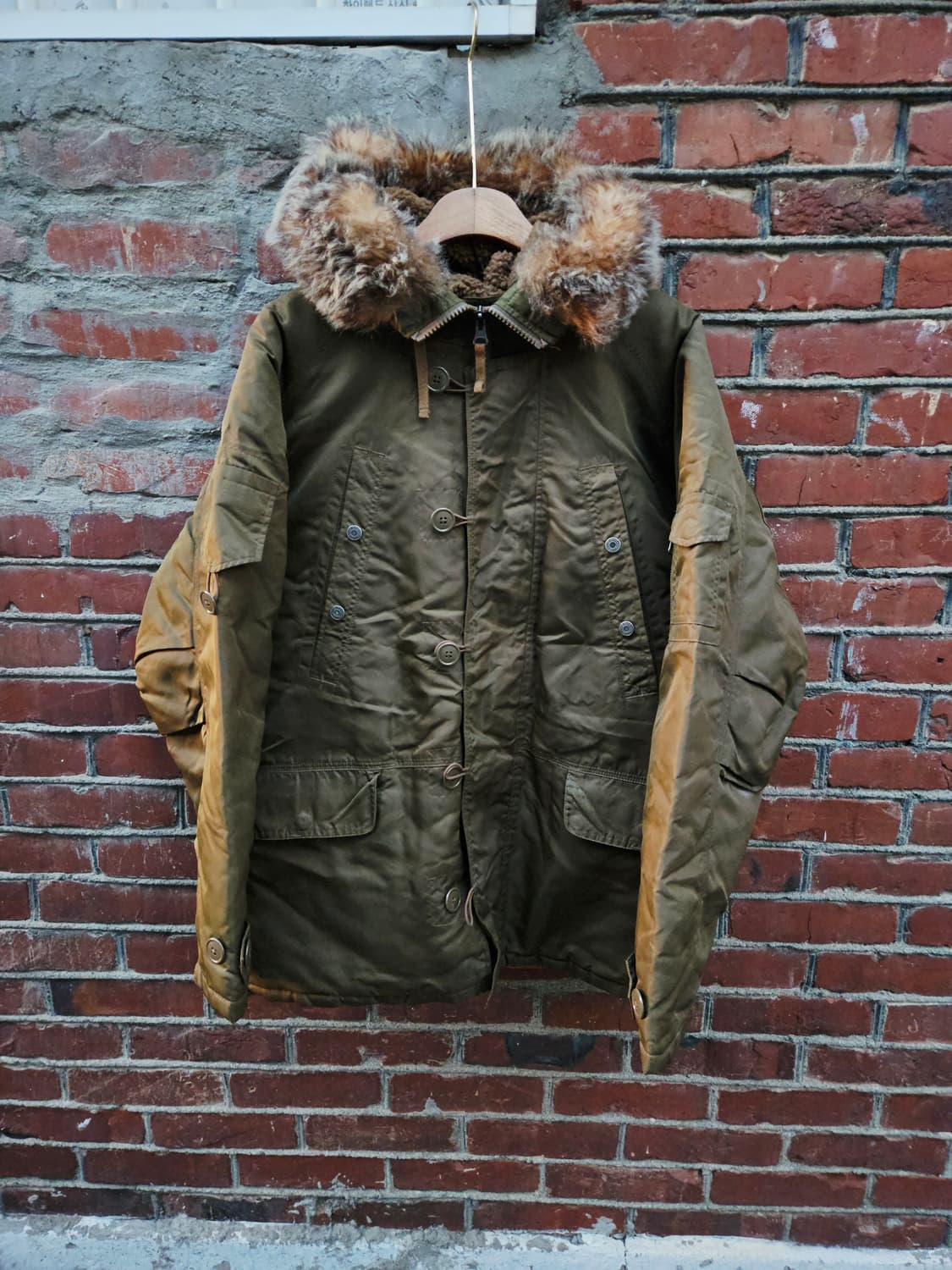 🌊90's GAP N-3B Parka 상품이미지1