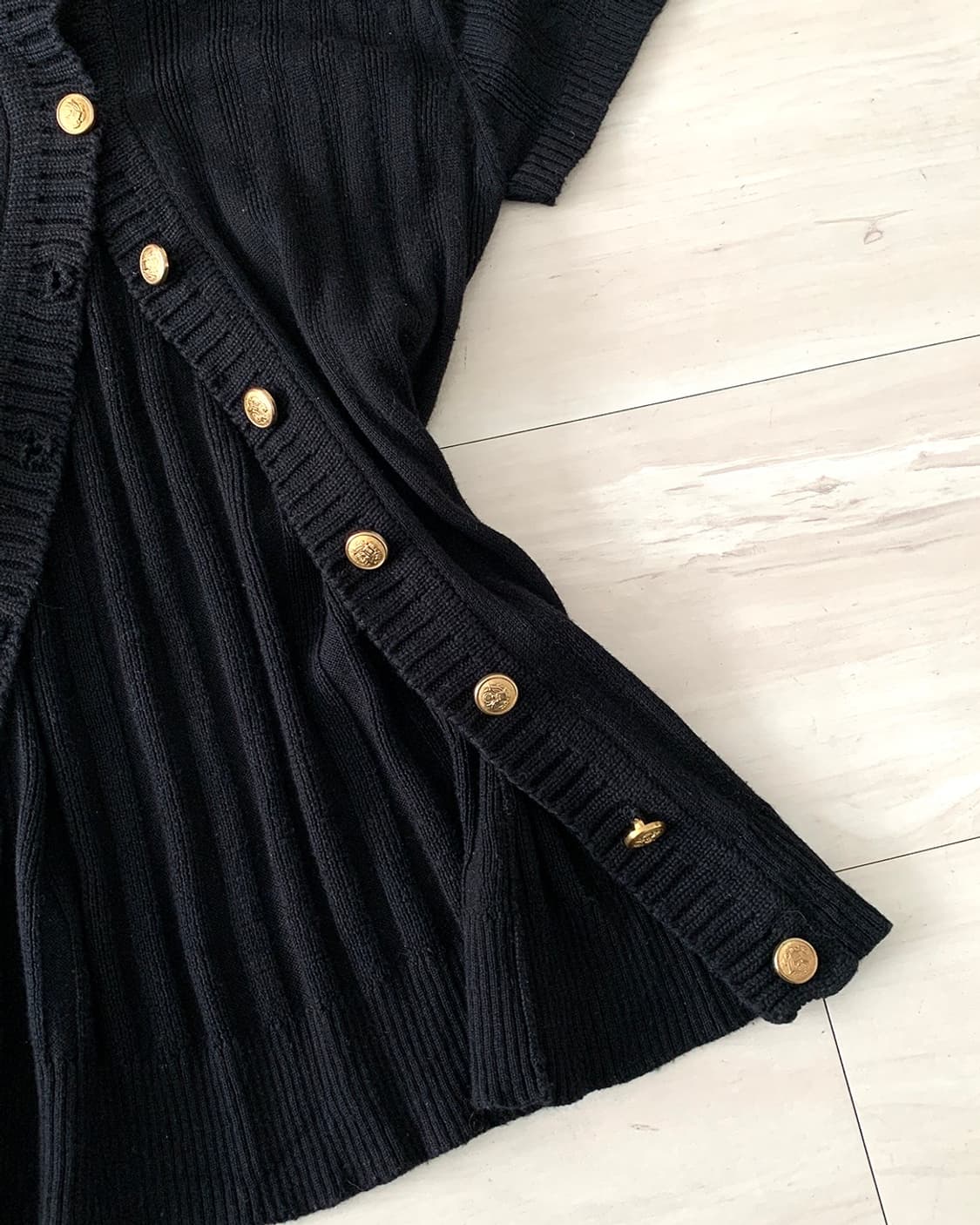 Black casual turtleneck knit top 상품이미지8