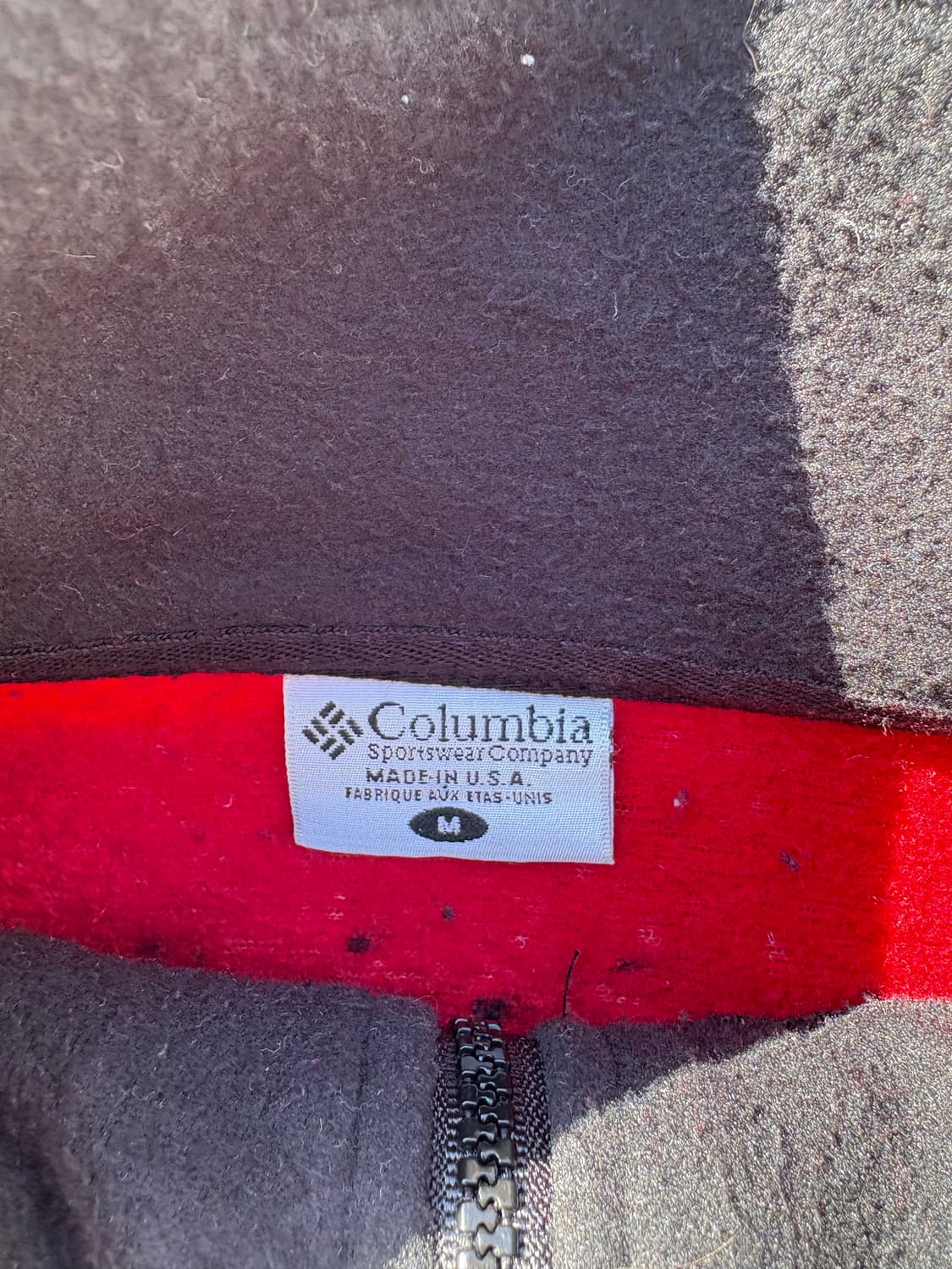 컬럼비아 후리스 made in usa 상품이미지3