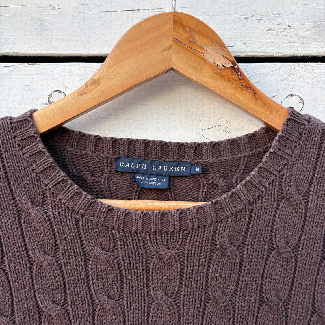 Polo 폴로 케이블 꽈배기 니트 상품이미지3