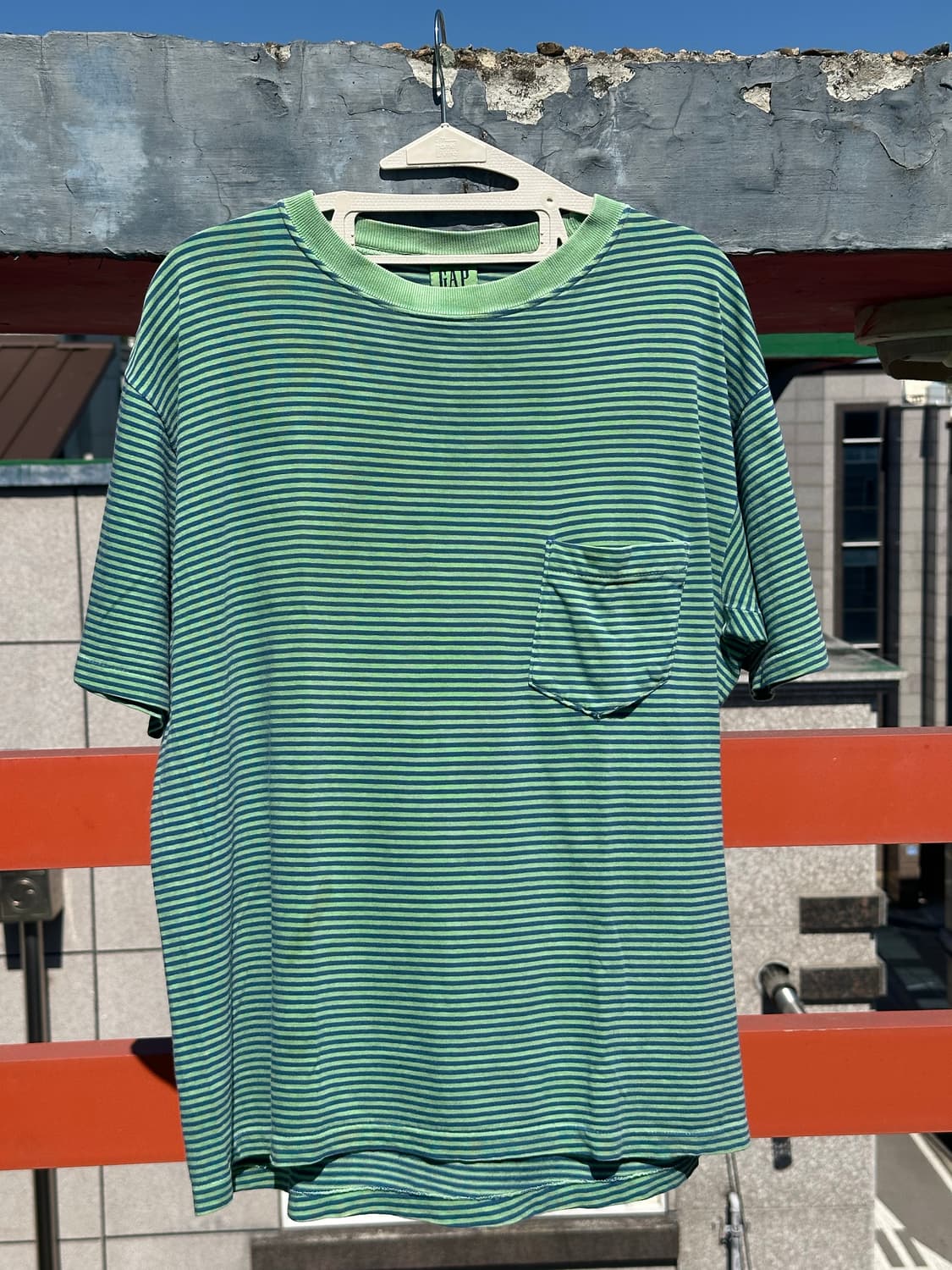 90s old gap border t shirt 올드갭 보더 티셔츠 상품이미지1