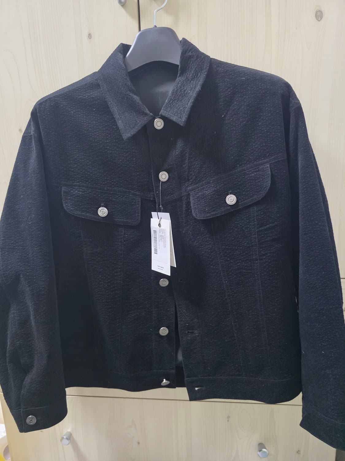 유스 코듀로이 텍스쳐 트러커 자켓 s사이즈 상품이미지1