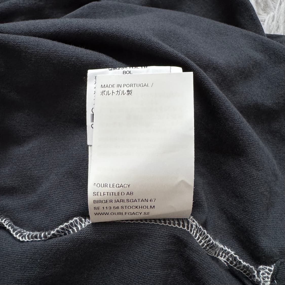 OUR LEGACY 빈티지박스 롱슬리브 아워레가시 긴팔 XL 48 105 상품이미지9