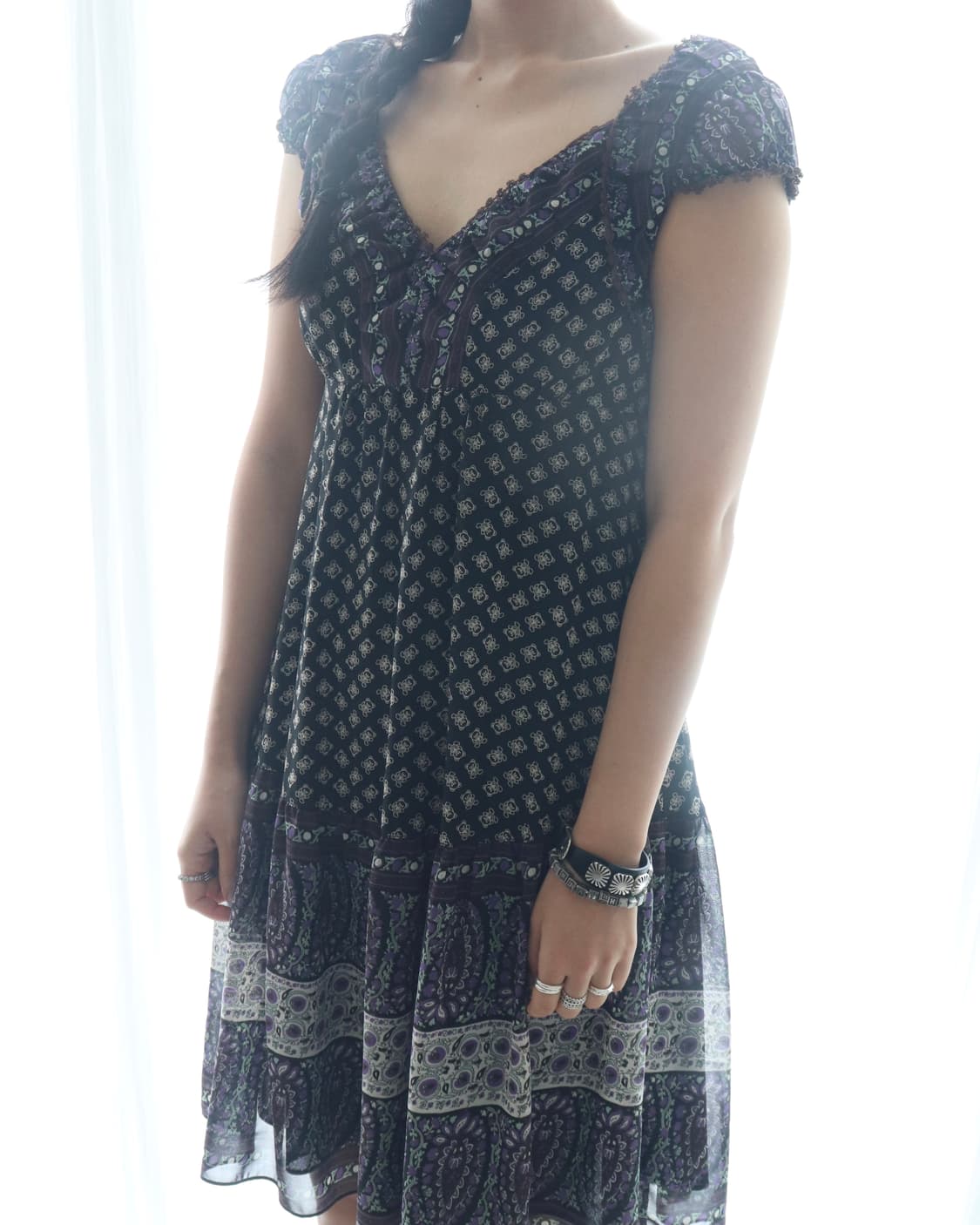 [Hysteric Glamour]Fuckbear Paisely Dress 상품이미지6